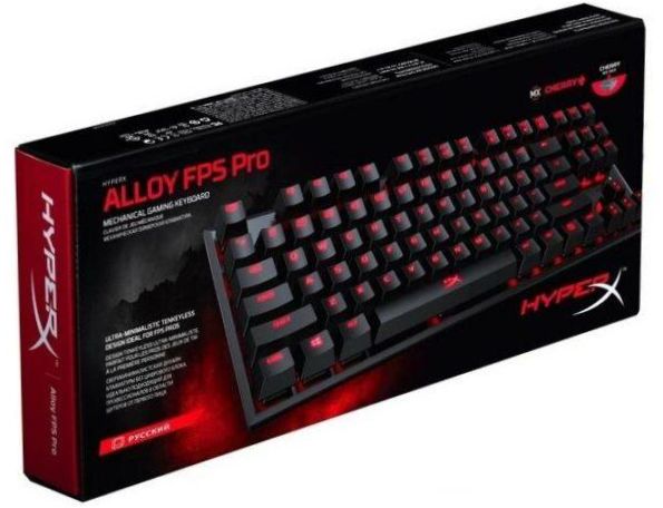 HyperX Alloy FPS Pro (Cherry MX Rot) Schwarz USB