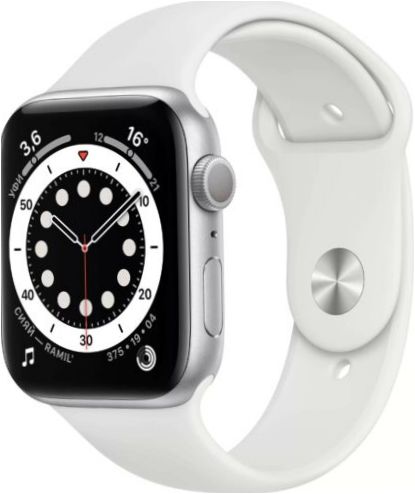 Apple Watch Series 6 - Bildschirm: 1,57" OLED