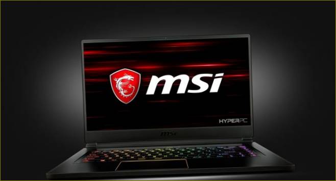 MSI GS65 Stealth-Notebook Foto
