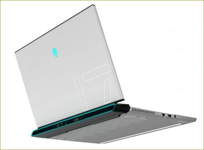 Alienware m17 R3 Rückseite