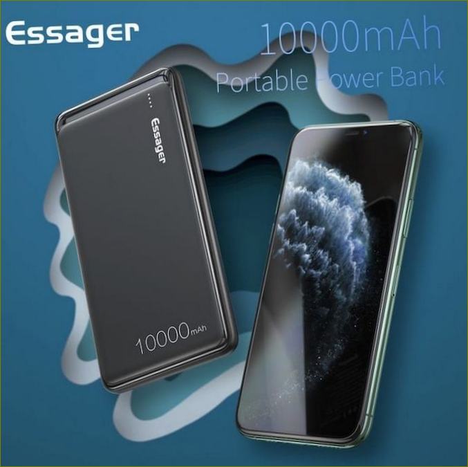 Essager 10.000mAh Externe Batterie