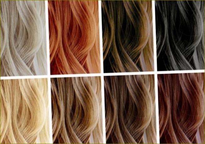 Estel, Belita, Color lux, Tonika, Concept, Loreal, Kapus Tönungsspülungen für das Haar. Rangliste der besten Farbtöne