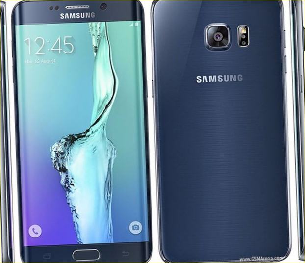 Samsung Galaxy S6 Edge blau