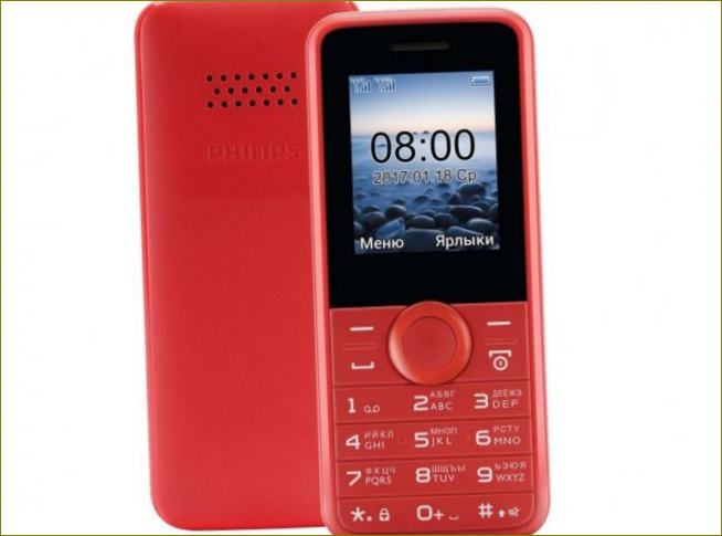 Philips E106 Telefon