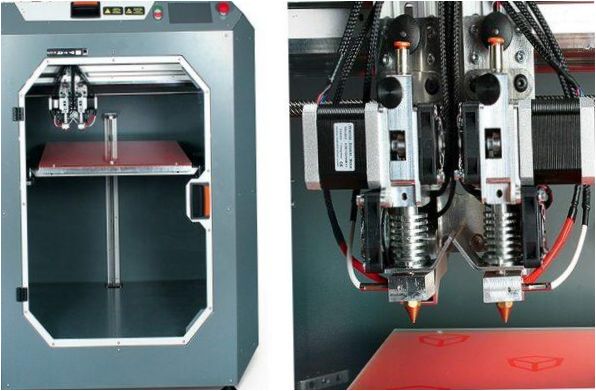 3D-Drucker mit 2 Extrudern