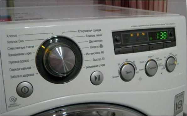 LG F1081TD Waschmaschine Display