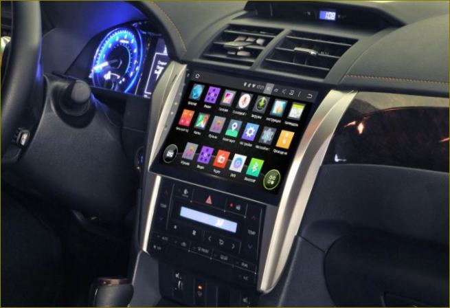 2-Din-Stereoanlage in Ihrem Auto installiert