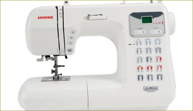 Janome DC 4030 - Zuverlässigkeit und Qualität