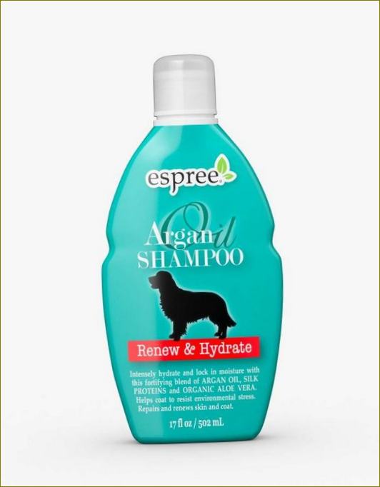 Espree 502ml Arganöl Shampoo mit feuchtigkeitsspendendem Arganöl für Hunde Ref. ESP01784