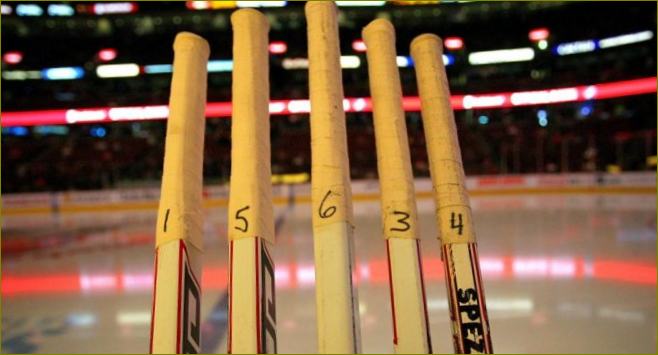 Hockeyschläger aus Holz