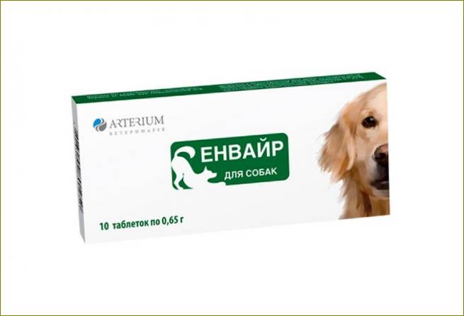 Enweir Tabletten für Hunde von Würmern