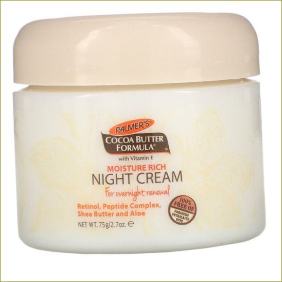 Palmer's, Kakaobutter-Formel, feuchtigkeitsspendende Nachtcreme, 2,7 oz (75g)