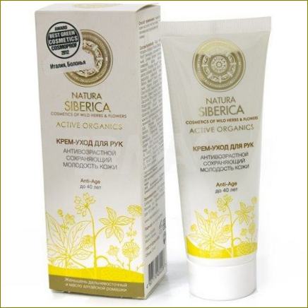 Handcreme für Hände Natura Siberica Anti-Aging