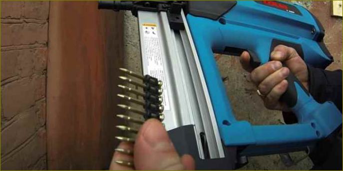 Wie man eine Beton-Nagelpistole benutzt