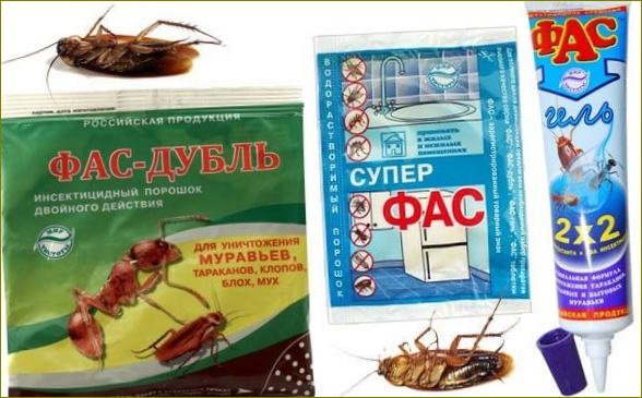 FAS-Insektizid gegen Kakerlaken