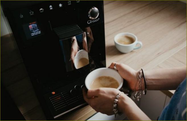 Kaffeebohnen für die Kaffeemaschine