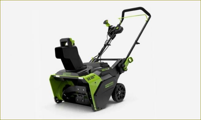 GreenWorks GD82 elektrische Schneefräse