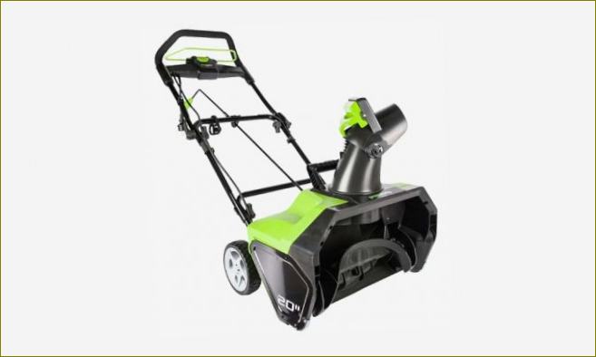 Greenworks GES13 elektrische Schneefräse