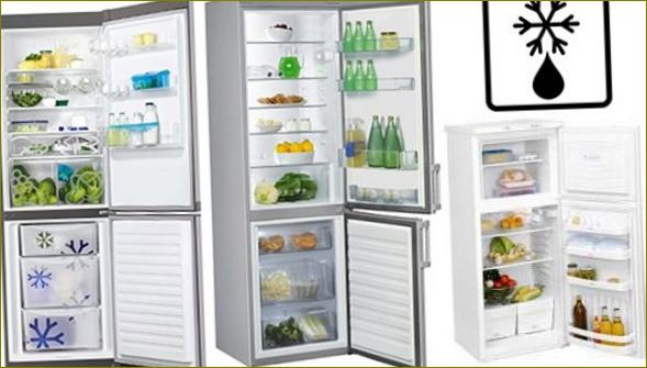 Kühlschrank mit Abtropfvorrichtung und Abtauung