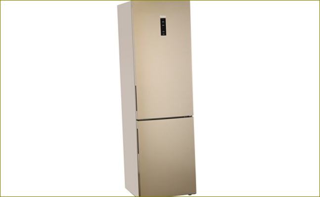 Beige Haier C2F637CGG-Kühlschrank