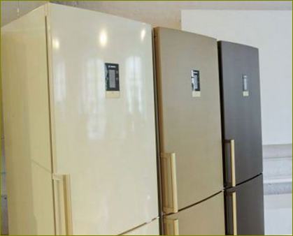 Farbige Kühlschränke von Bosch