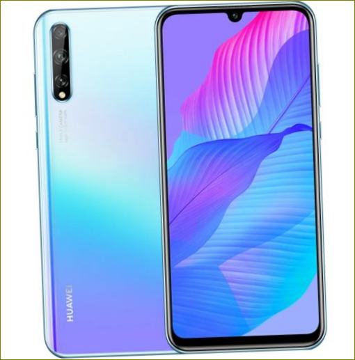 HUAWEI Y8P mit Fingerabdruck-Scanner