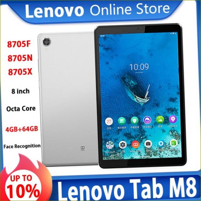 Lenovo YOGA Tab M8 Smart Tablet 8705F/N 8 Zoll 3G / 4G RAM 32G / 64G ROM Octa Core WiFi/LTE Version 5100mAh mit Gesichtserkennung FHD dolby|Planets || Aliexpress