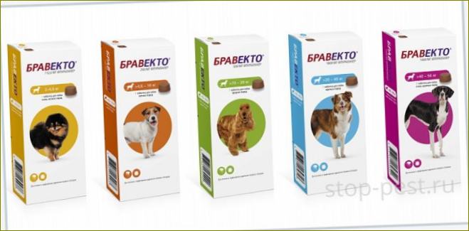Anti-Zeckenmittel für Hunde Bravecto