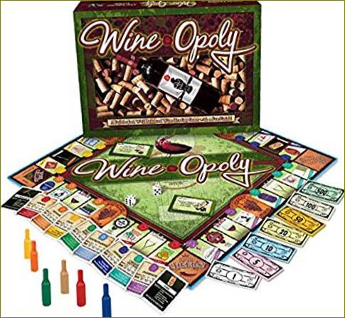 Wein-Opoly Monopoly Brettspiel