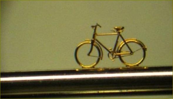 das kleinste Fahrrad der Welt