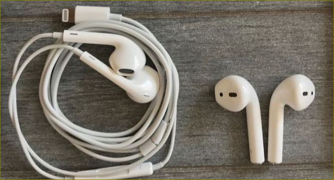 EarPods versus kabellose AirPods