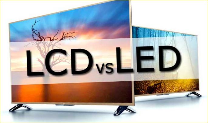 Was ist besser, LCD oder LED und was ist der Unterschied zwischen ihnen?