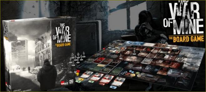 Einzelspieler-Brettspiel This War of Mine