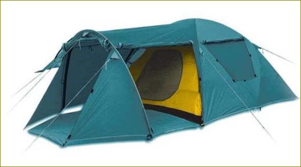 Wie man ein Zelt auswählt - ein Zelt mit einer großen Apsis