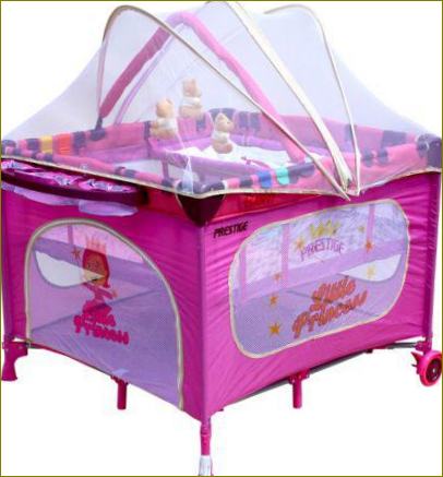 Kinderwagen Kinderbett Arti LUXURY NEW_Little Princess Rot Lila
